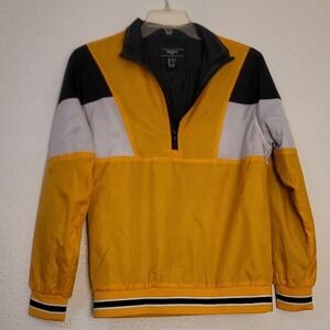 Forever 21 Tri-Color Windbreaker Jacket